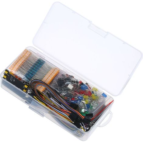 R3 Component Pack Beginner Starter Kit 830-hole Breadboard for UNO Compatible with MEGA2560
