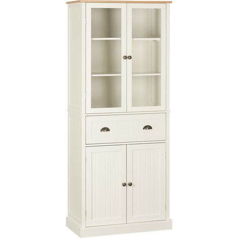 Armoire de cuisine TOINETTE blanche (1/5)