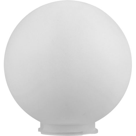 Lampe dôme d'extérieur ronde et dépolie, en matériau durable (1 pièce) (1/5)