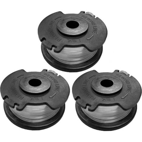 Bobine de rechange pour tondeuse à gazon Greenworks Bobine de rechange pour tondeuse à gazon en nylon double couche grise (1/5)