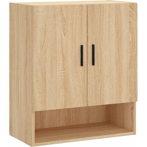 Maison Exclusive - Armadietto a Muro Rovere Sonoma 60x31x70 cm Legno Multistrato (1/5)