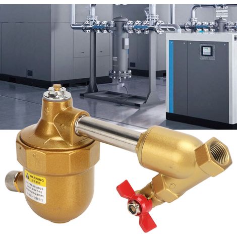 Purgeur sans perte PA-20, vanne de purge automatique pour réservoir d'air terminal du filtre de compresseur d'air (1/5)