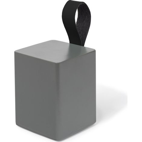 Retenedor de Puerta  Estilo Funcional  Fabricado en Pino  Acabado en Antracita-Negro  Medidas 6570135 mm  Sistema de Fijación  1 Unidad -