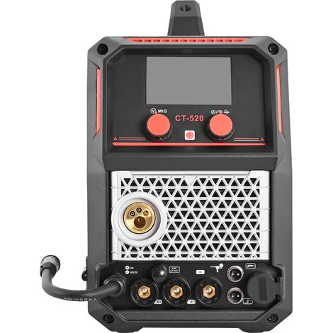 Mophorn 5-in-1 Kombi-Schweißgerät mit Schneiden, WIG, MIG, Füllstoff-MIG und MMA, 50-A-berührungsloses Plasmaschneiden & 200-A-Synergic-Schweißen, 220-V-Alu-Impuls-MIG-Schweißgerät (1/5)