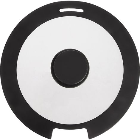 Glas-Silikon-Deckel für Töpfe, Pfannen und Backformen, Universalgröße 28/29 cm (1/5)