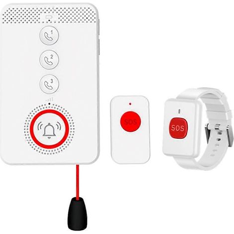 4G 433 MHz SOS-Notrufsystem, Gegensprechanlage, europäischer Stecker (1/5)