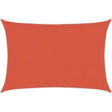 Maison Exclusive - Vela Parasole 160 g/m² Rettangolare Terracotta 3,5x5 m HDPE (1/5)
