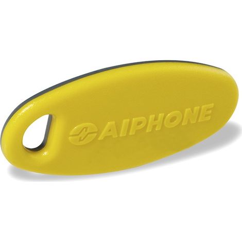 Badge gris/jaune pour UGVBT et CUGVBT KEYGJ - Aiphone 120173