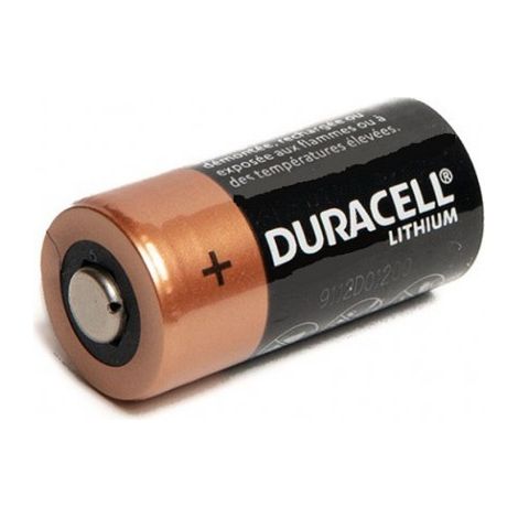 Duracell – Pile Lithium 3V DL123 – CR17345 – Accu 1400 mAh – Pour appareils photo et systèmes d'alarme – Tension 3V