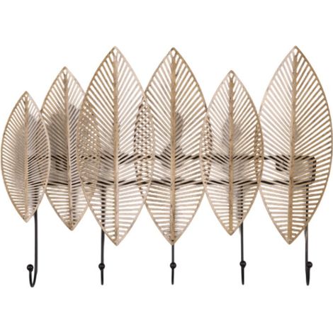 Porte manteau, Porte manteaux design or Palma Or en Metal, BOITE A DESIGN (1/5)