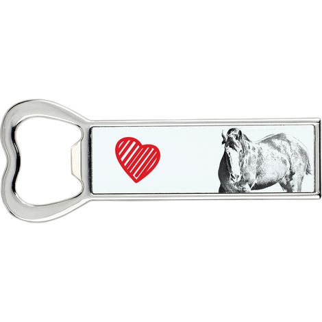Clydesdale - un apribottiglie con un cavallo, un apri-frigo personalizzato, un regalo unico per uomo di Art-Dog (1/5)