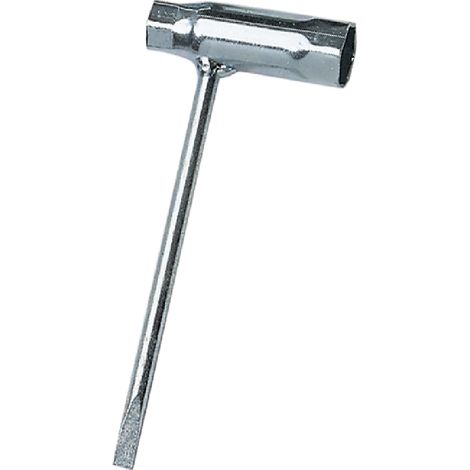 Clé à bougie Oregon 13 x 19 mm avec tournevis plat (1/4)