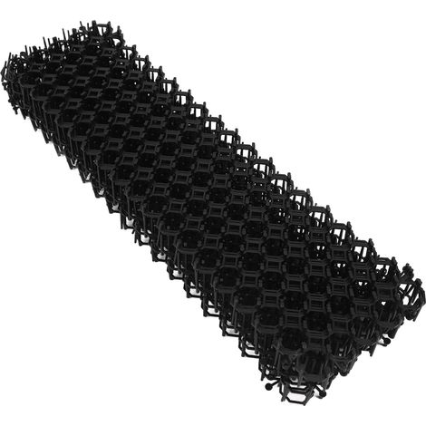 10 Pièces Tapis Anti-Chat, Coussin Répulsif pour Animaux avec 12 Piquets en U et 30 Attaches Câbles (1/5)
