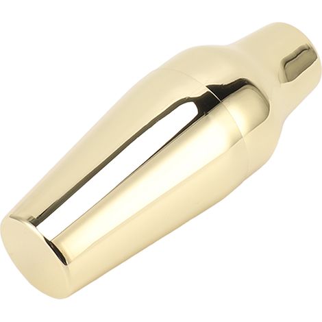 Französischer Cocktailshaker aus Edelstahl mit zwei Kammern, ideal für Martinis, perfekt für Bar, Zuhause, Camping und Picknicks. Luxuriöse Goldfarbe. (1/5)