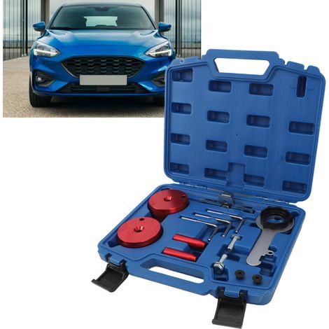 Outil de calage arbres à cames moteur diesel–Acier haute résistance–Kit 13 pièces–Compatible Transit EcoBlue 2.0 TDCi (1/5)