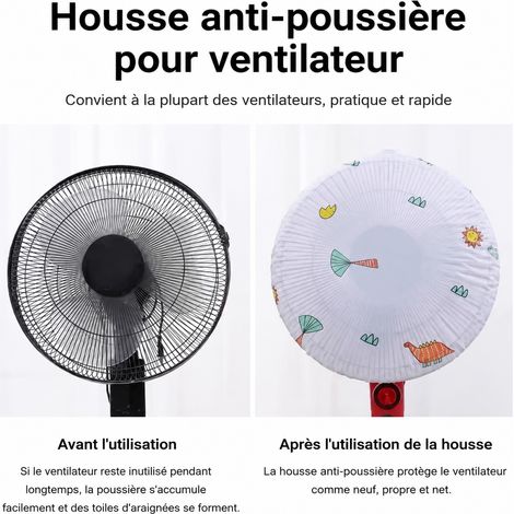Housse anti-poussière pour ventilateur 80x90 cm version épaissie 1 pièce 80x90 20 g – Livraison gratuite