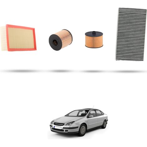 Kit tagliando 4 filtri compatibile con Citroen C5 2.0 hdi 100kw dal 2004 (1/5)
