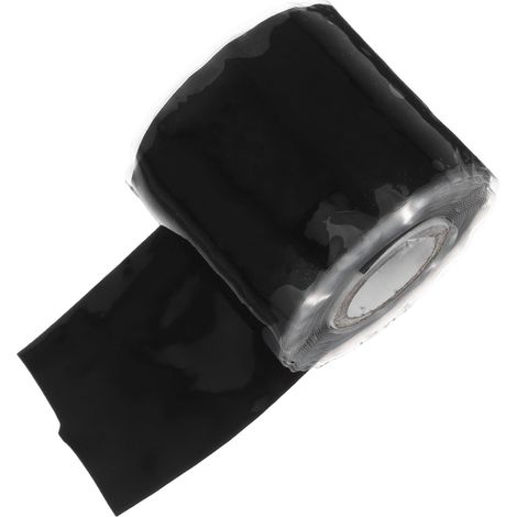 Ruban isolant en silicone noir, 1 rouleau, résistant aux hautes (1/5)