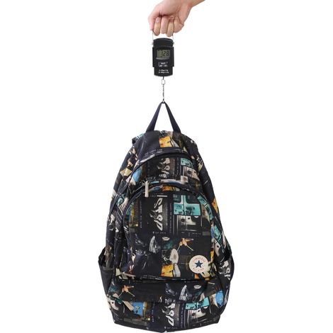 WEIHENG 50kg Balance Numérique LCD pour Bagages, Pèse-Bagages Électronique Portable Mini (1/5)