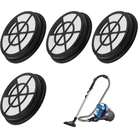 Lot de 4 filtres de rechange pour aspirateur sans sac WhirlWind – Compatible avec modèles NEN110A, NEN110B, NEN110D – Filtre haute performance pour une aspiration optimale (1/5)