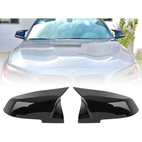 Kaelt - 1 paire de capuchons de rétroviseur, couvercle de remplacement de rétroviseur pour BMW série 1234 M2F30F20M modifié M3 coque de rétroviseur klaxon type AN