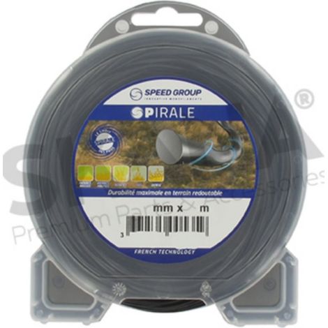 TRIMMERLINIE TWISTED 3,5MM RIF 1516014 KOMPATIBLE SPIRALE