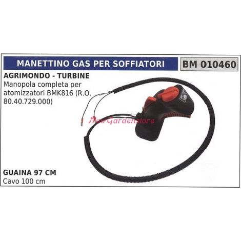 AGRIMONDO nebulizador AGRIMONDO acelerador bmk816 010460