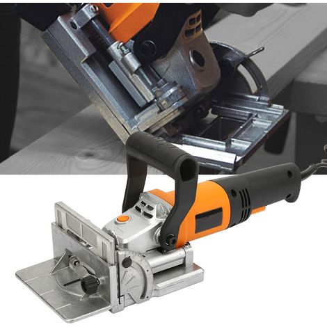 Machine à rainurer et tenonner les lamelles électriques pour bois 760 W, prise européenne 220 V (1/5)