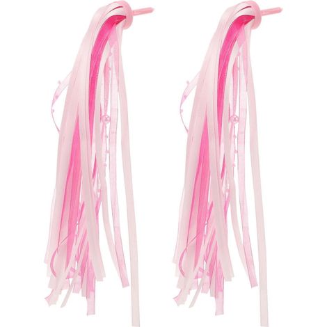 Pompons roses pour guidon de vélo (5 paires) - Décorations pour animaux (1/5)