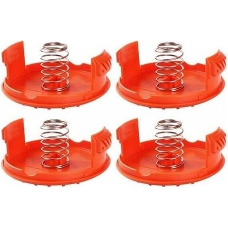pair Accessoires - BLACK + DECKER - RC-100-P - 4PCS Bouchons de Bobine - 4PCS Ressorts - Protection de la Ligne (1/4)