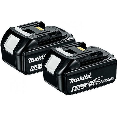 Makstar 18V LXT Li-Ion 6.0 Ah BL1860B 2-Pack Batterie - MAKITA (197293-4)