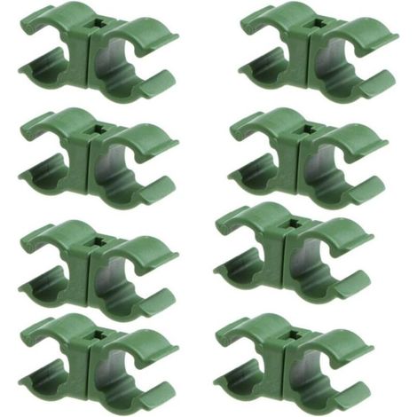 Gartenpflanzenbinder für Kletterpflanzen, 40 Stück, universelle 11-mm-Binder für Rankgitter, Tomaten und Pflanzenstützen (1/4)