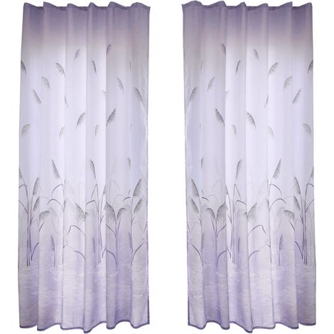 Rideau Occultant En Polyester Pour Chambre Et Salon - Tissu Épais Bloquant La Lumière - Décoration Intérieure Élégante - 1 Pièce (1/5)