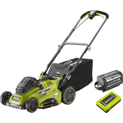 Rasaerba Ryobi 36V MaxPower verde grigio annerito