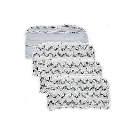 Lot de 4 lingettes de rechange AURA pour balai vapeur Shark S1000, S1000A, S1000C, S1000WM et S1001C microfibre lavable et résistante à la saleté. (1/5)
