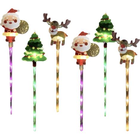 Guirlande lumineuse LED décorative de jardin pour Noël, style 1 (1/2)