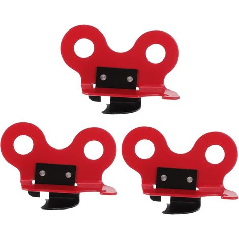 Lot de 3 ouvre-bouteilles de bière et de vin, ustensile pour ouvrir les bouteilles, idéal pour le bar à la maison, kit d'ouvre-bouteilles manuel, 7 x 4,8 cm. (1/5)