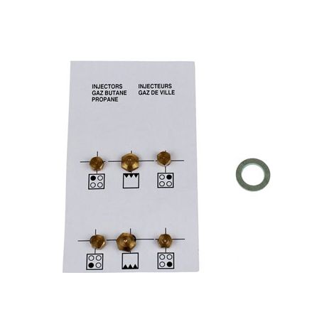 Beko - kit gicleurs gaz butane cg61000g - 4490910032 -