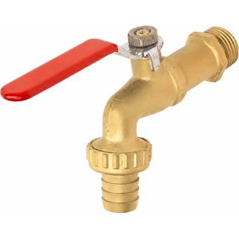 Valvola di arresto sfera 682045 ottone filetto maschio 1/2 pollice