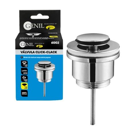 Válvula Click-Clack Tapon Pequeño 1"1/4 Universal, GENIL. (1/5)