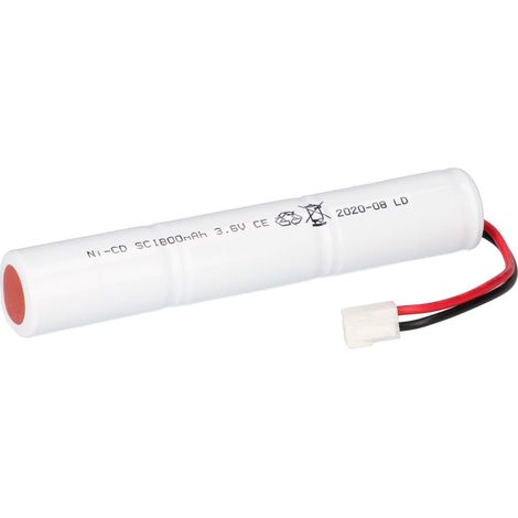 Notleuchtenakku 3,6V 1,8Ah NiCd – passend für Schrack NLK5U013SC (1/5)