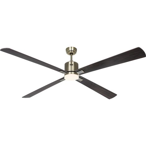 Ventilateur de plafond ECO NEO III 180 WiFi avec éclairage, finition blanc - érable/hêtre (1/2)
