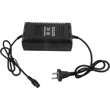 Demeras Chargeur de Scooter électrique Chargeur de Batterie au Plomb-Acide Scooter électrique vélo vélo 3 Broches connecteur male 36V(EU) (1/5)