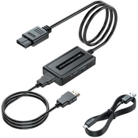Adaptateur HDMI N64 - Prise en Charge HD 1080P - Inclus Câbles - Plug and Play (1/4)