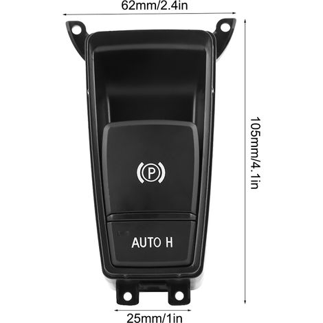 Feststellbrems-Betätigungsknopf – Kompatibel mit BMW E70 X5, E71/E72 X6 – Ersetzt 61319148508 (1/5)