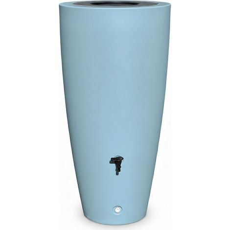 Récupérateur d'eau de pluie 190l ros'eau 2-en-1 + kit complet - plast'up rotomoulage