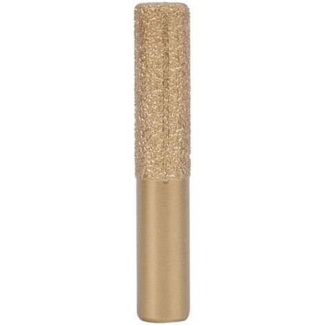 QORVA-Mèches de routeur en diamant, tige droite brasée dorée pour couteau à couture de marbre en pierre de Quartz 12.7x13.5 75mm (1/5)