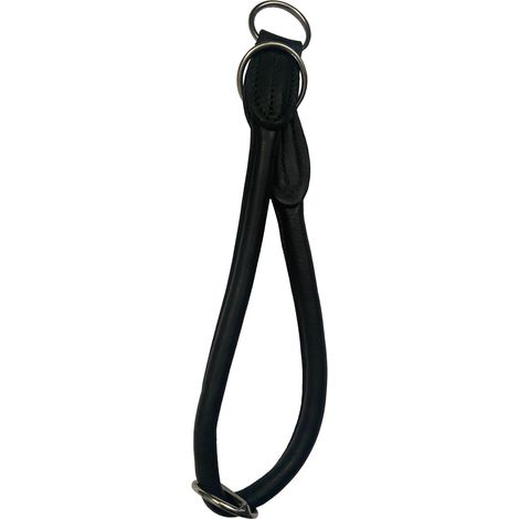 Kieffer Hundehalsband Ultrasoft, rundgenäht - schwarz - 60 cm