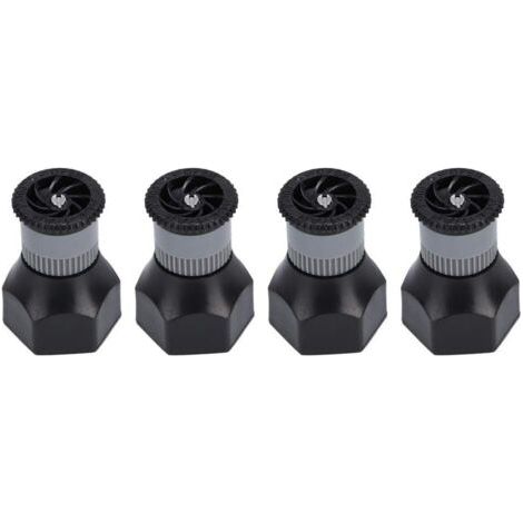 Tête d'arrosage de pelouse enterrée de type turbine Mumusuki G1/2 pouce, filetage interne DN15, buse d'arrosage de jardin réglable enterrée, tête d'arrosage automatique. (1/4)
