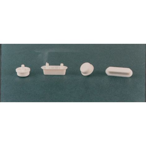 BL PARACOLPO COPRIWATER TONDO D 23,5 MM 8 PZ- PLASTIMETAL- 6,0 blister